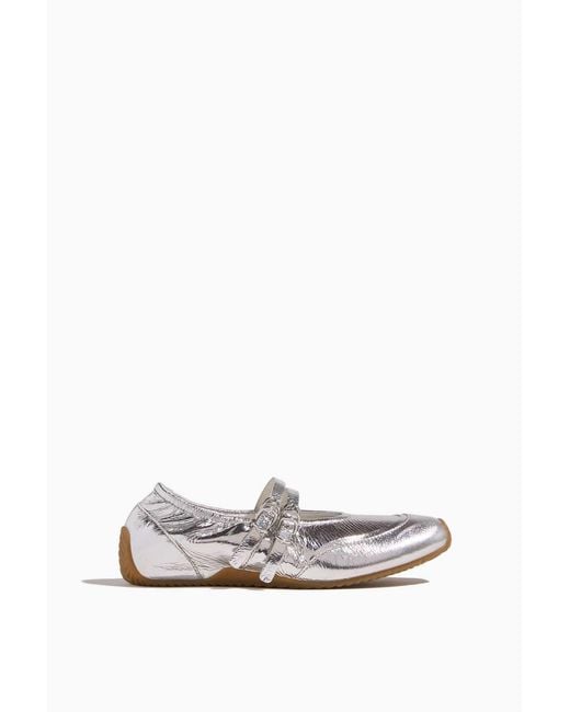 Rag & Bone White Emilee Mary Jane Runner