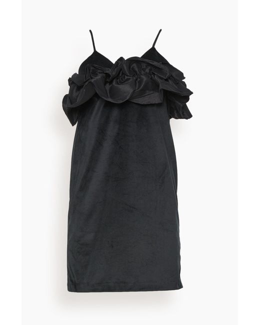 Kika Vargas Ixia Short Dress in Black | Lyst