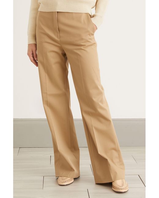 Rohe Cotton Tara Pant in Natural | Lyst