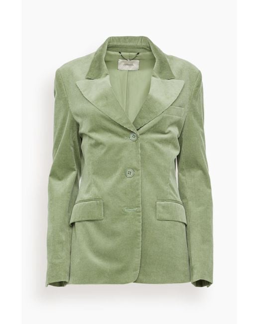 Dorothee Schumacher Green Twisted Structure Jacket