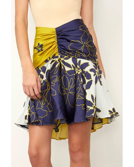 Silvia Tcherassi Loriana Skirt in Blue | Lyst
