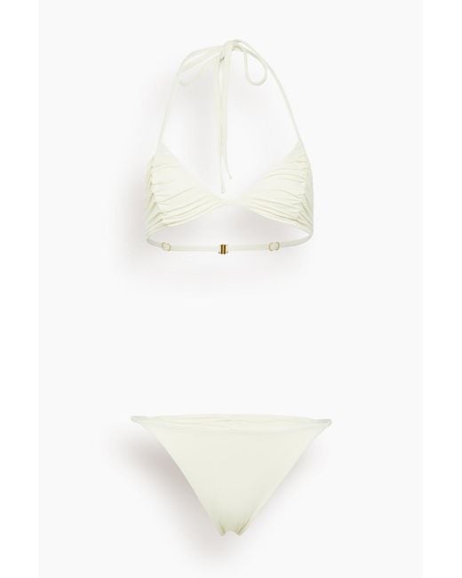 Moré Noir White Maya Bikini