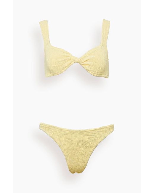 Hunza G Synthetic Juno Bikini Lyst Australia