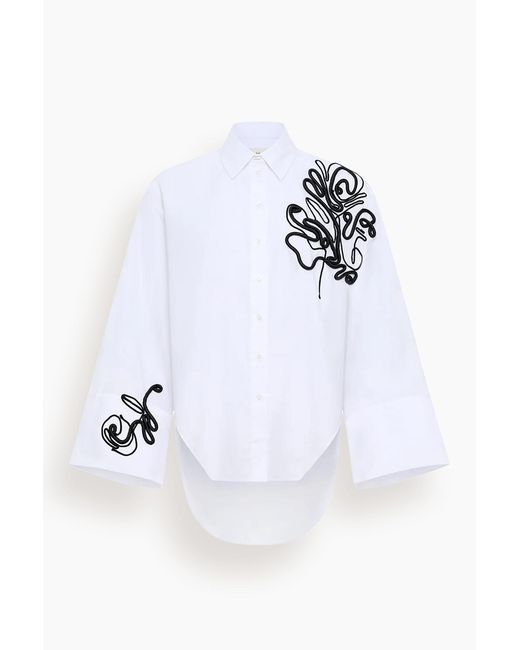 Hellessy White Colene Shirt