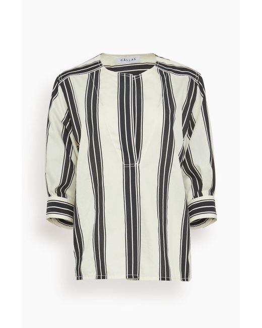 Callas Milano White Luna Top