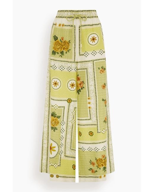 ALÉMAIS Yellow Dixie Pant