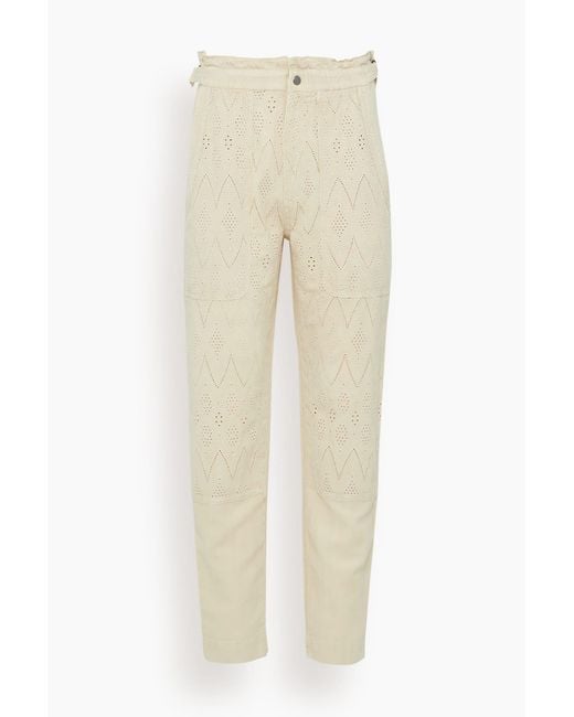 Isabel Marant Natural Kylea Pants