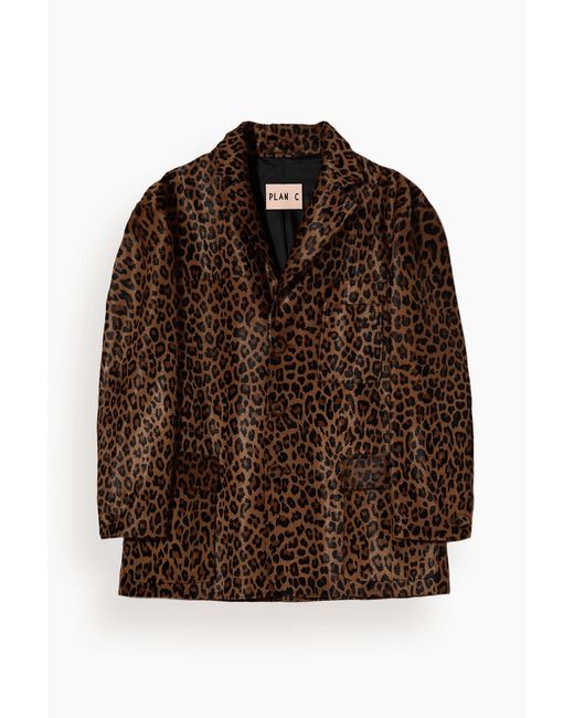 Plan C Brown Blazer