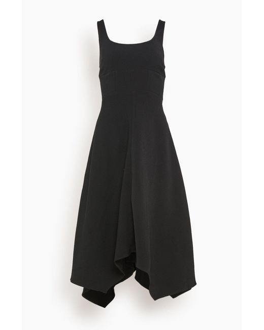 PROENZA SCHOULER WHITE LABEL Barre Bustier Dress in Black | Lyst