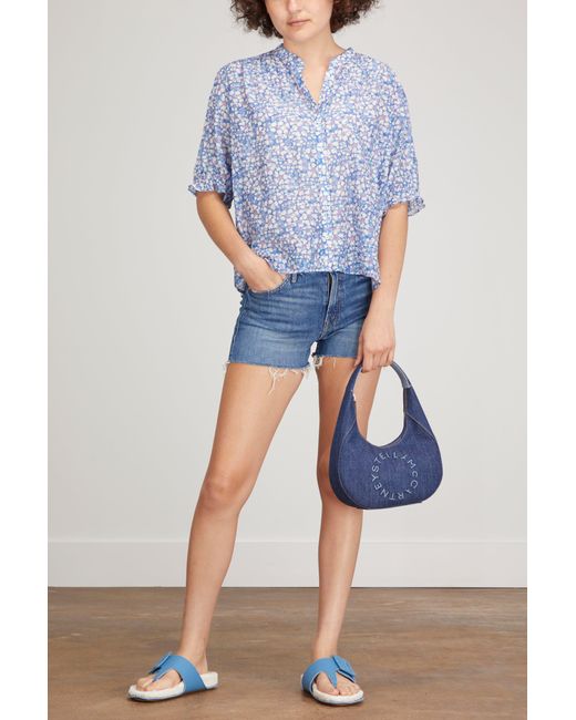Mother Denim The Dutchie Short Fray in 