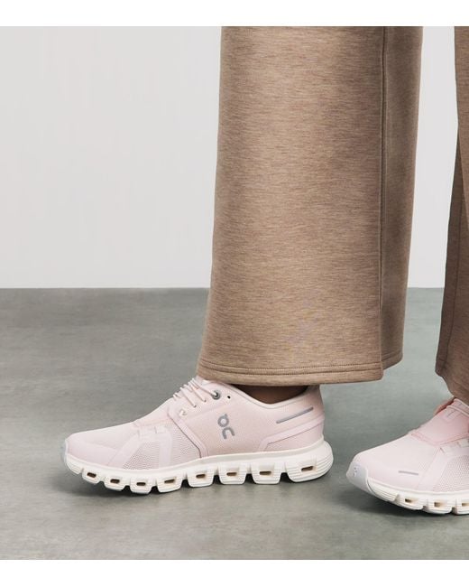 On Shoes Pink Cloud 6 Trainers