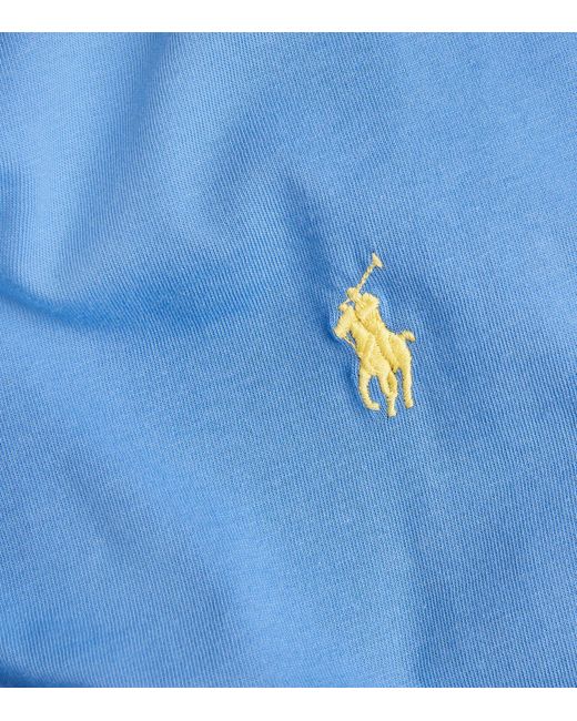 Polo Ralph Lauren Blue Cotton Polo Pony T-shirt for men