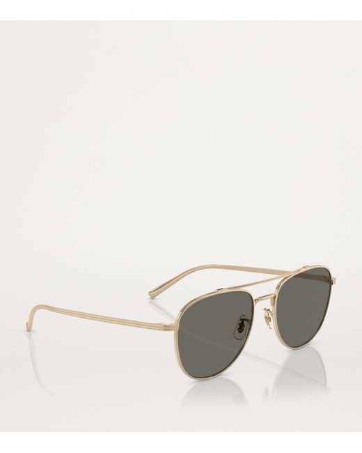 Oliver Peoples Gray Titanium Rivetti Ov1335St Sunglasses