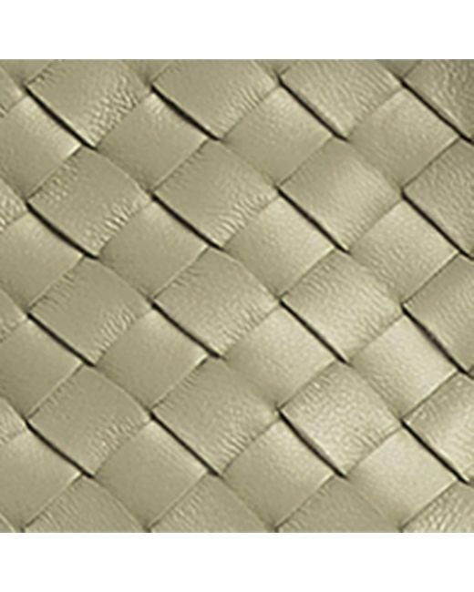 Bottega Veneta Metallic Small Leather Intrecciato Pinacoteca Tote Bag