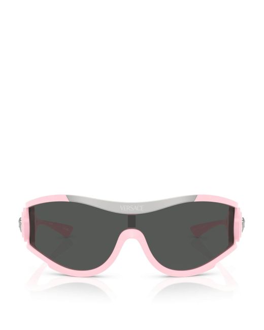 Versace Gray Injected Ve4475 Sunglasses