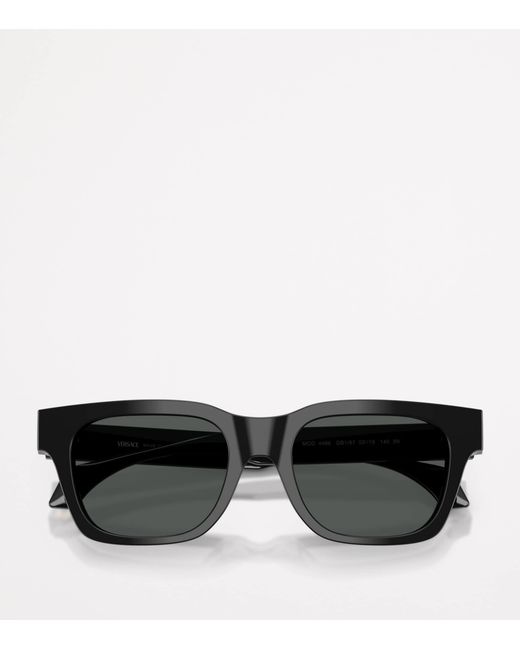 Versace Black Square Sunglasses for men