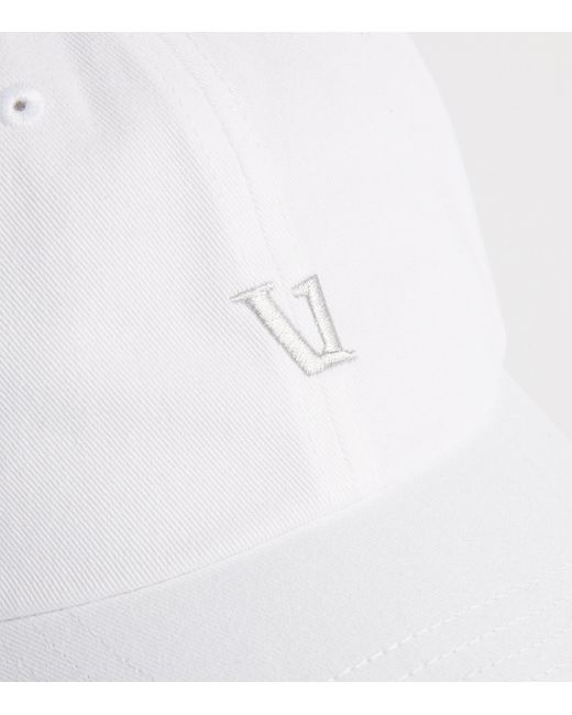 vuori White Dad Baseball Cap for men