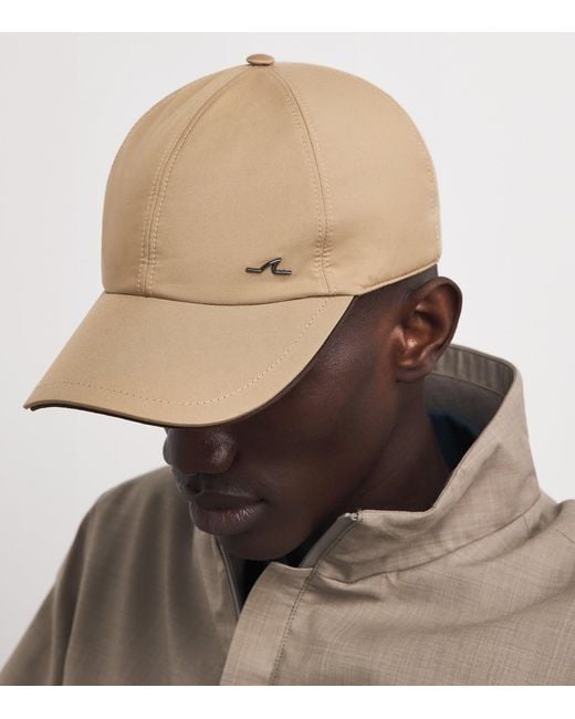 Paul & Shark Natural Typhoon Platinum Sharkfin Baseball Cap for men