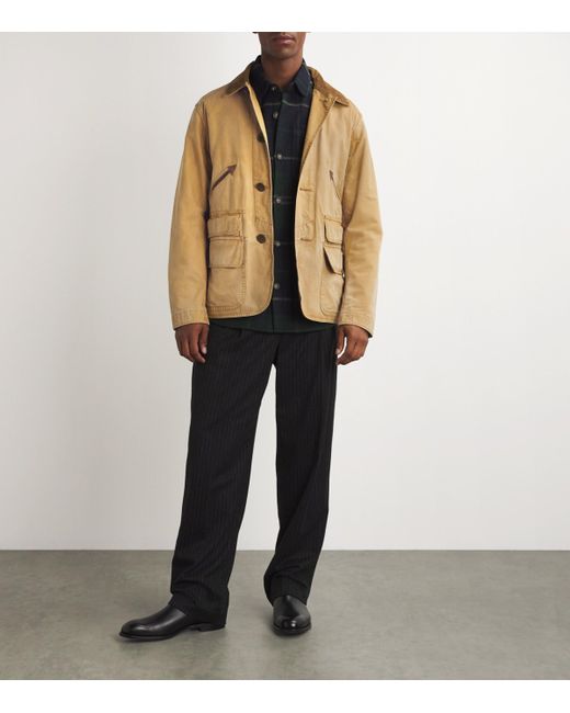 Polo Ralph Lauren Metallic Cotton Utility Jacket for men