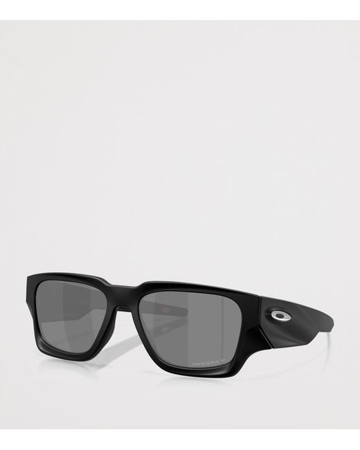 Oakley Black Instagator Rectangle Sunglasses for men