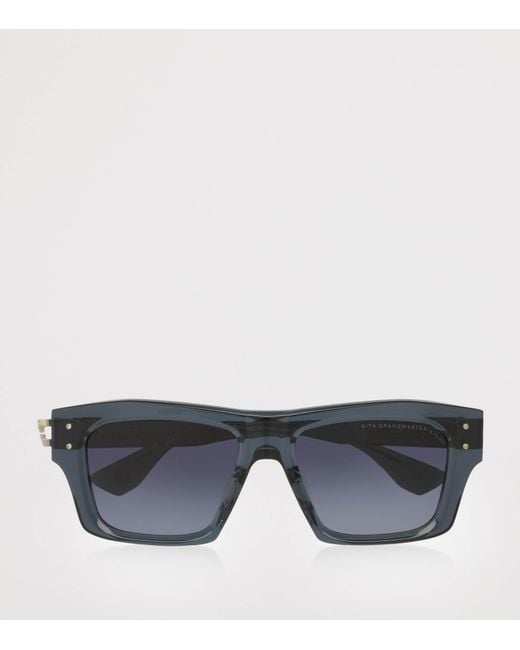 Dita Eyewear Blue Acetate Grandmaster-Eight Sunglasses for men