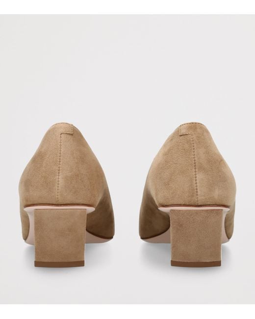 Roger Vivier Brown Suede Belle Vivier Pumps 45
