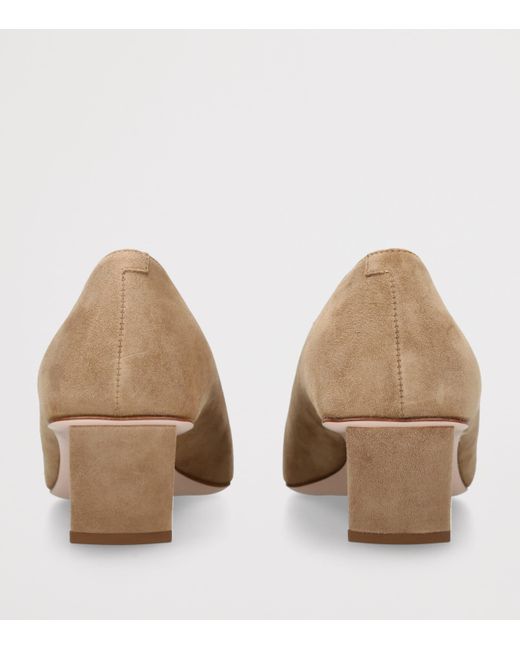 Roger Vivier Brown Suede Belle Vivier Pumps 45