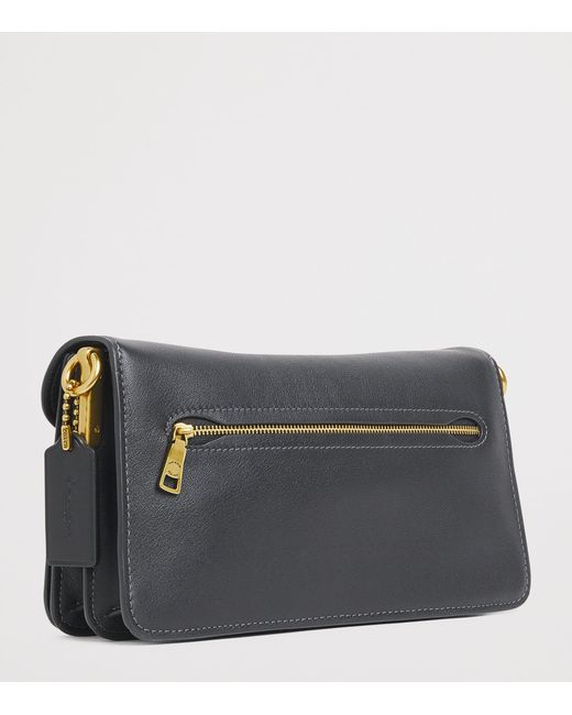 COACH Gray Leather Tabby 26 Shoulder Bag