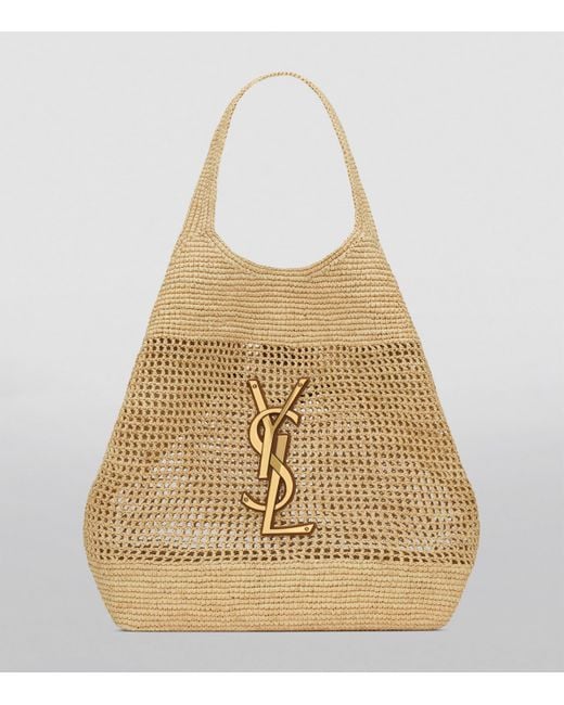 Saint Laurent Metallic Icare Tote Bag