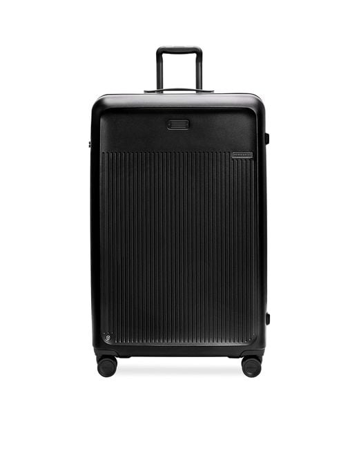 Briggs & Riley Black Sympatico 3.0 Extra Large Spinner Suitcase