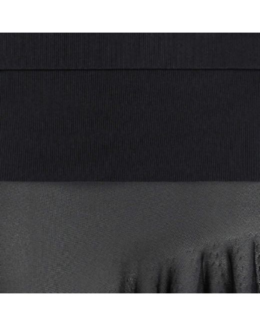 Alaïa Black Asymmetric Pointed Skirt