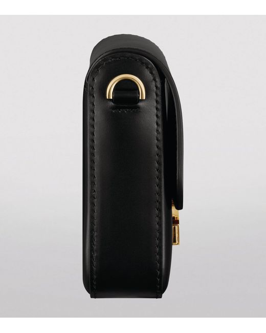 Cartier Black Mini Leather C De Chain Bag