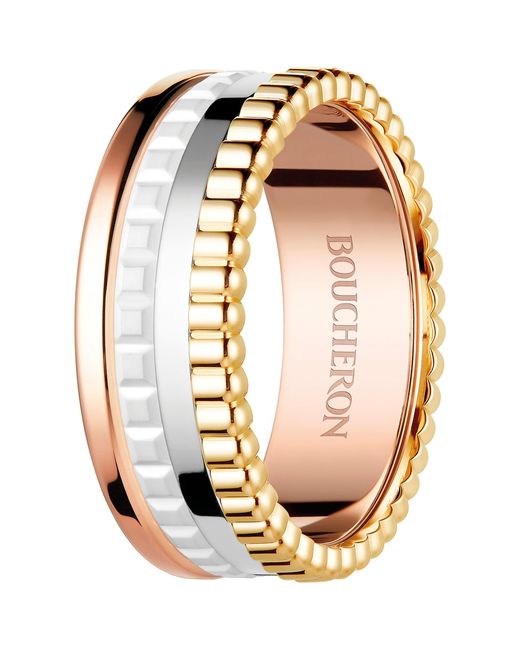 Boucheron Metallic Mixed Quatre Edition Small Ring