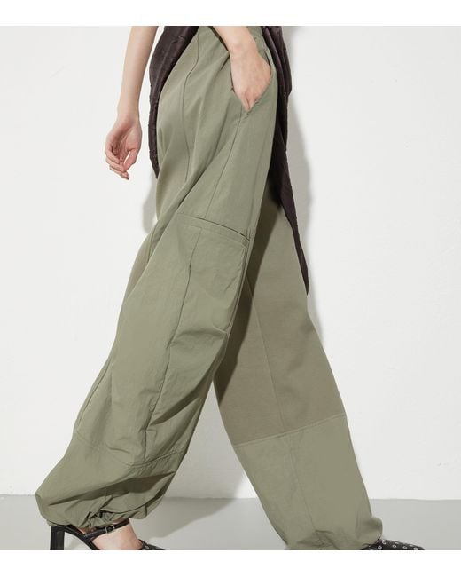 MAX&Co. Green Jersey Popper Sweatpants