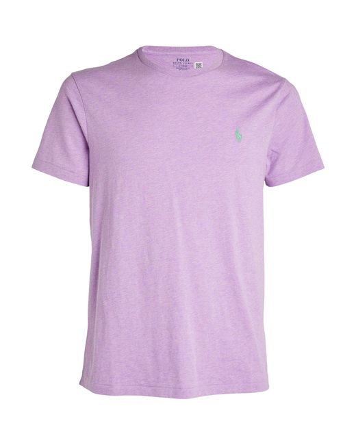 Polo Ralph Lauren Purple Crew-neck T-shirt for men
