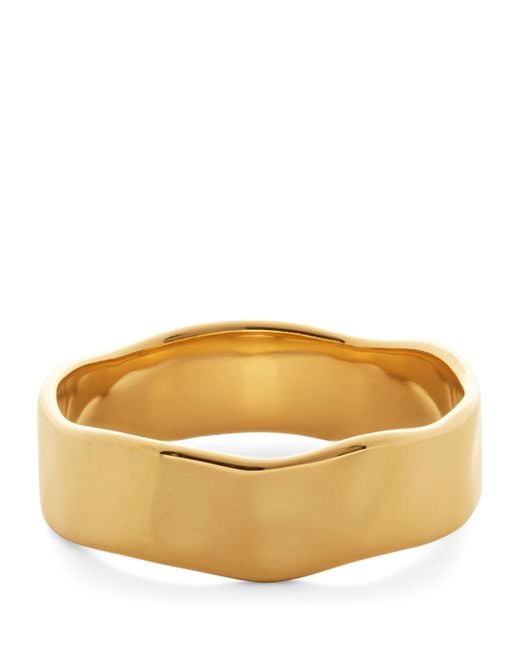 Monica Vinader Metallic Vermeil Siren Me Ring