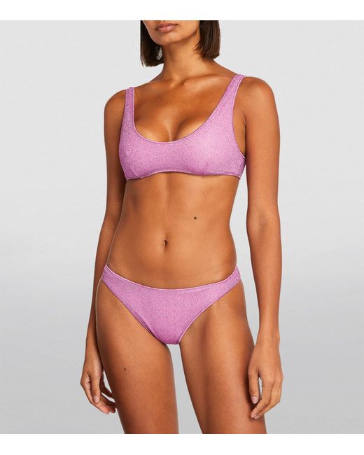 Oseree Purple Lumière Sporty Bikini