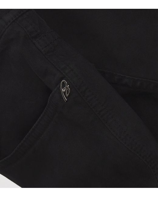 Brioni Black Organic Denim Meribel Straight Jeans for men