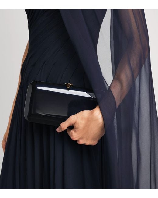 Jeffrey Levinson Blue Finley Clutch Bag