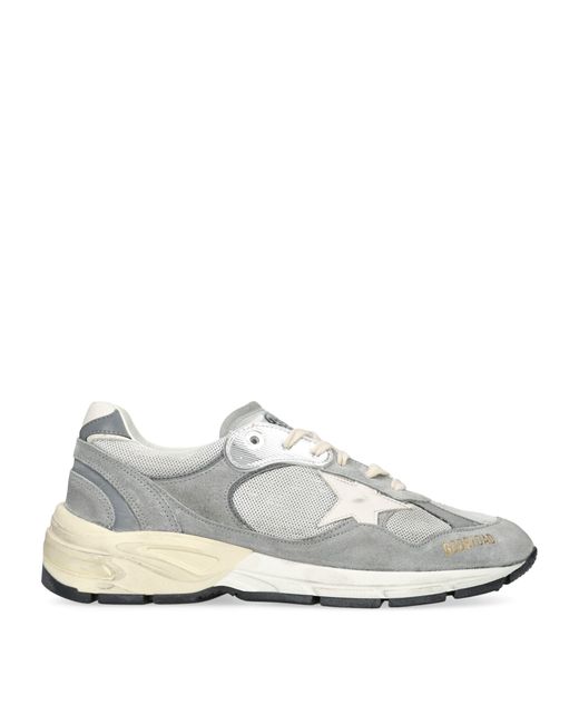 Golden Goose Deluxe Brand White Dad-Star Running Trainers for men