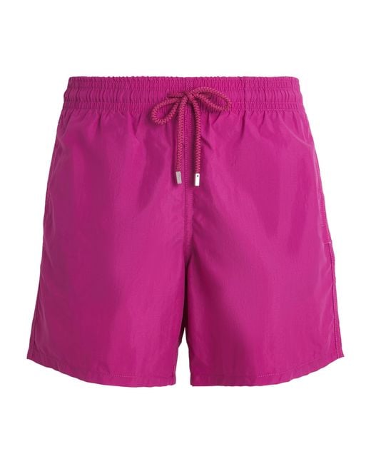 Vilebrequin Pink Moorea Swim Shorts for men