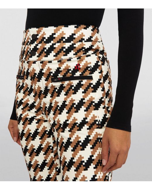 Perfect Moment Aurora Houndstooth Ski Trousers - Farfetch