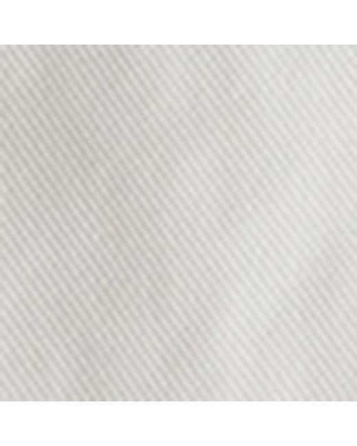 Prada White Cotton Cord Cap