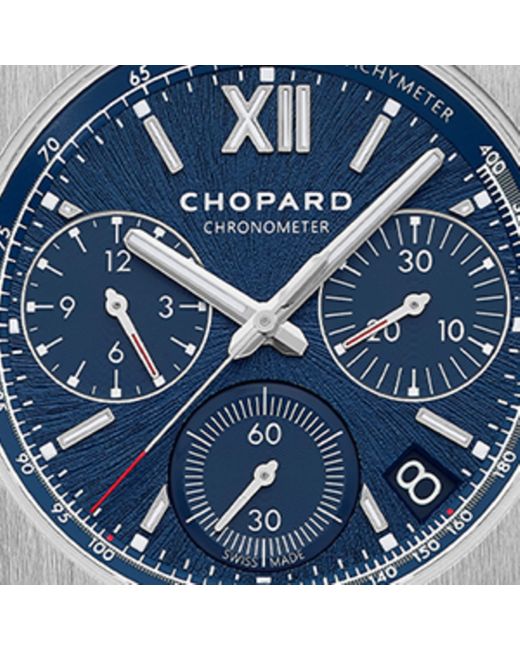 Chopard Blue Stainless Steel Alpine Eagle Extra Large Automatic Watch for men