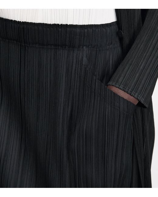 Pleats Please Issey Miyake Black Thicker Bottoms 1 Skirt