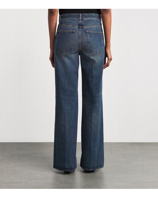 ME+EM Blue Leg Elongator Jeans