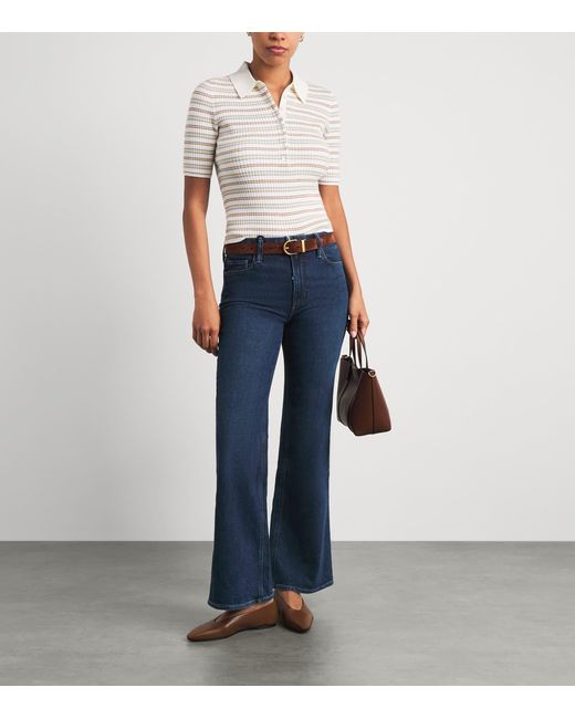 PAIGE Blue Sofia Flared Jeans