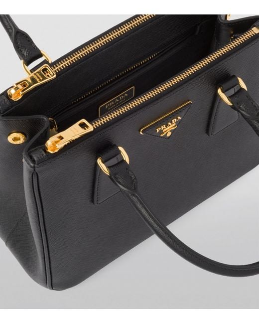 Prada Black Saffiano Leather Galleria Bag