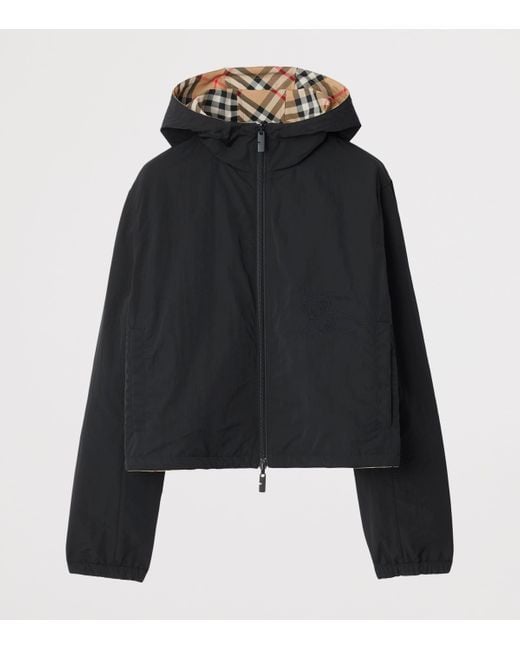 Burberry Natural Technical Reversible Hooded Jacket