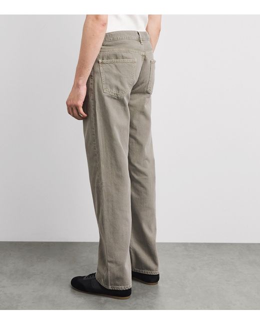 FRAME Gray Relaxed Jeans for men